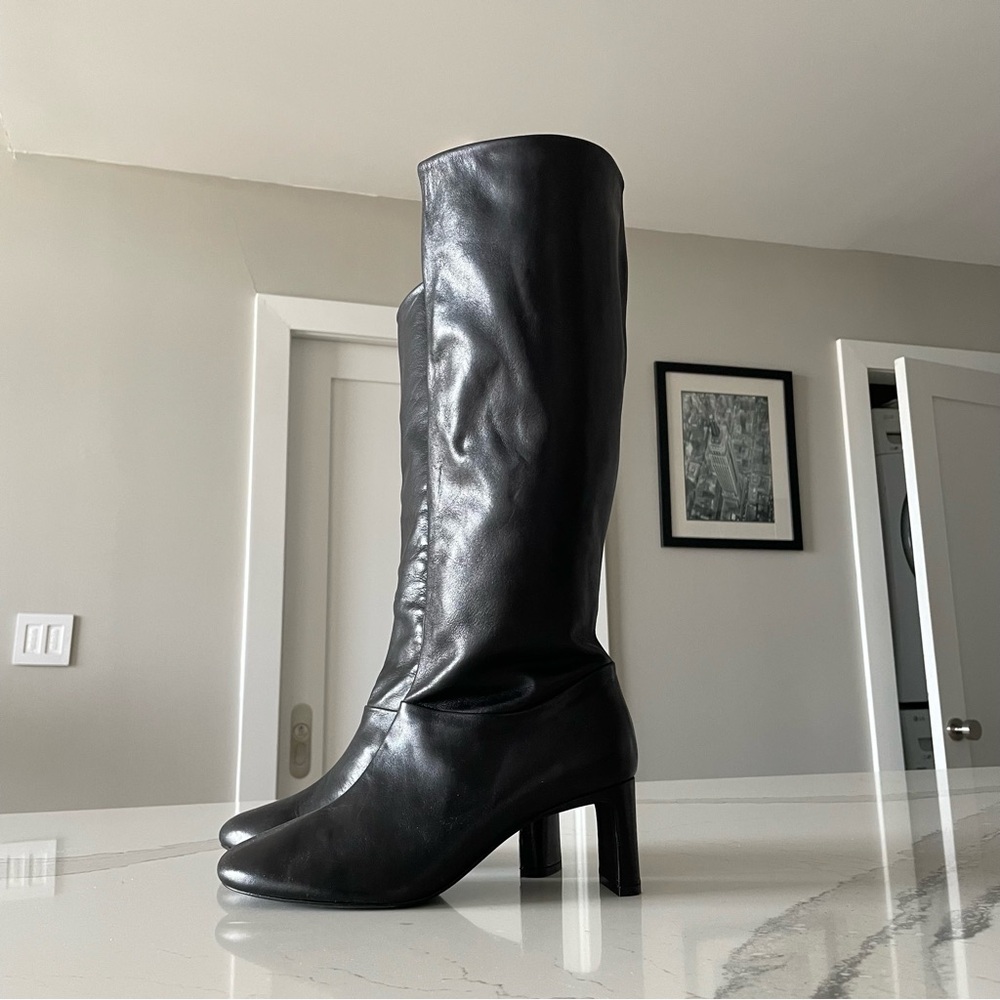 COS Leather Knee-High Boots
